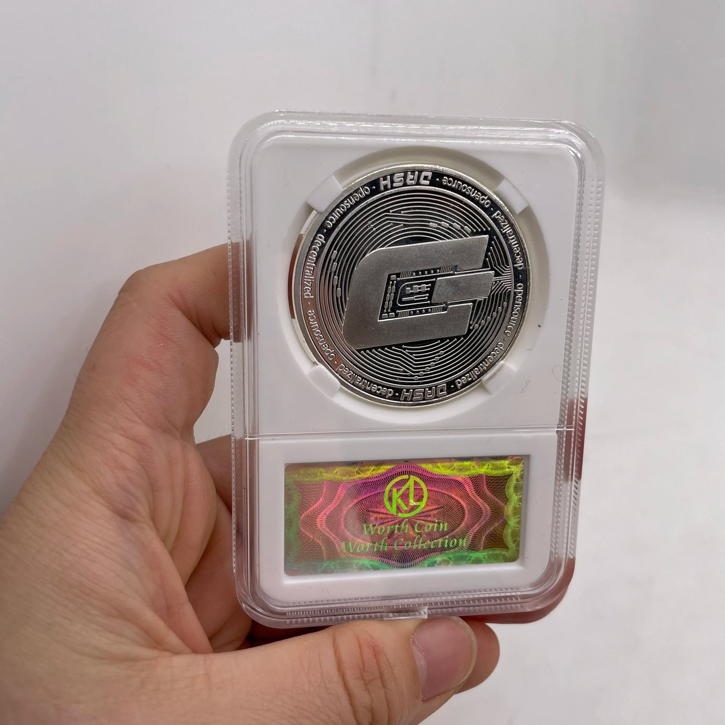 SHIB/ADA/ETH and Other Coins with Acrylic Case