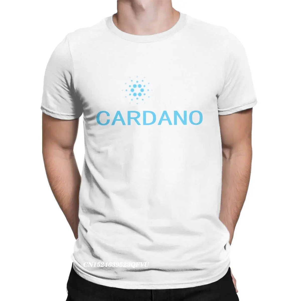 Casual Cardano Hodl T-Shirts Men Women's Round Collar Cotton Tops T Shirts ADA Crypto Coin Cryptocurrency Tee Shirt Summer