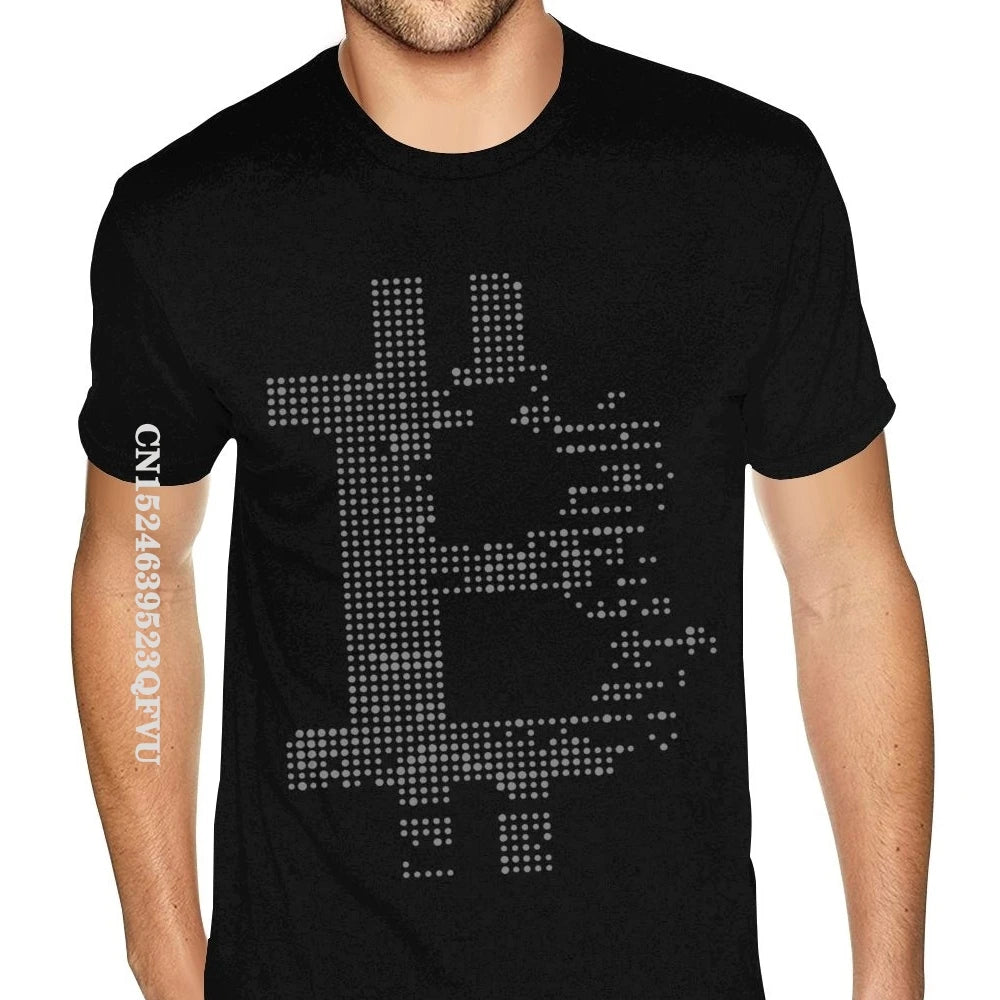 Bitcoin Logo T-Shirt For High IQ BTC Hodlers