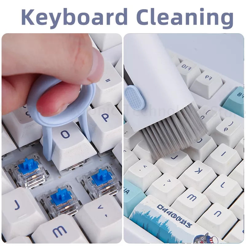 7-in-1 Keyboard, Earphone And Phone Cleaning Brush Kit For Ultimate Satisfaction